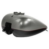 HR3 Billet Silver / Vivid Black Gas Tank For 2008-2023 Harley Touring Models